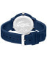 Фото #3 товара Unisex L.12.12 Quartz Navy Silicone Strap Watch 42mm