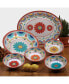 Фото #3 товара Vera Cruz Melamine 12 Piece Dinnerware Set