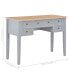 Фото #3 товара Writing Desk Gray 43.1"x17.7"x30.5" Wood