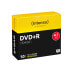Фото #2 товара Intenso DVD+R 4.7 GB 16x - DVD+R - 120 mm - Slimcase - 10 pc(s) - 4.7 GB