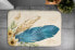 Фото #8 товара Коврик для ванной Tulup с узором перьев и цветов