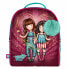 Школьный рюкзак Gorjuss Fireworks Mini Тёмно Бордовый (20 x 22 x 10 cm)