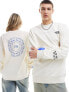 Фото #5 товара The North Face NSE backprint sweatshirt in off white