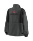 Women's Charcoal Boston Red Sox Packable Half-Zip Jacket