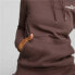 Фото #3 товара Толстовка с капюшоном женская Puma Коричневый