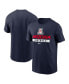 Фото #1 товара Men's Navy Arizona Wildcats Football T-Shirt