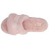 Фото #4 товара Puma Fluff Remix Slide Womens Pink Casual Sandals 38524002