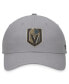 Men's Gray Vegas Golden Knights Extra Time Adjustable Hat