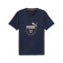 Фото #1 товара Puma First Mile X Logo Crew Neck Short Sleeve T-Shirt Mens Size XL Casual Athl