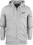 Puma Bluza męska Puma ESS Small Logo FZ Hoodie FL szary 586702 03 M