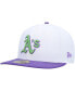 Men's White Oakland Athletics 1989 World Series Side Patch 59FIFTY Fitted Hat 7 3/8 - фото #4