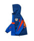 Men's and Women's Blue FC Cincinnati Tekker Half-Zip Anorak Jacket