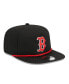 Фото #3 товара Men's Black Boston Red Sox Branch Golfer Snapback Hat