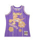 Men's Vince Carter Purple Toronto Raptors Swingman Sidewalk Sketch Jersey