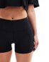 ASOS 4505 Hourglass Icon 3 inch booty short in soft touch with quick dry in black