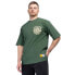 BENLEE Waldorf short sleeve T-shirt Bottle Green / Yellow, L - фото #2