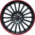 Фото #2 товара Колесный диск литой Keskin KT15 Speed matt black lip red 8x18 ET30 - LK5/112 ML66.6