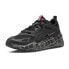 Фото #2 товара Puma Bmw Mms RsX Efekt Lace Up Mens Black Sneakers Casual Shoes 30793901