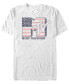 Фото #1 товара MTV Men's American Flag Logo Short Sleeve T-Shirt