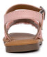 Фото #3 товара Little and Big Girls Santine 2 Flat Sandals