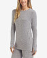 Фото #1 товара Women's Soft Knit Long-Sleeve Crewneck Top