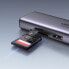 Фото #7 товара 7w1 wielofunkcyjny HUB USB-C - 2x USB HDMI 4K czytnik kart SD i TF USB-C RJ45 1Gbps szary