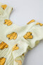 Фото #3 товара Блуза из рельефной ткани с принтом «собаки» ZARA