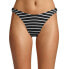 No Boundaries Juniors' Striped Popcorn Swimsuit Bottoms Size M 7-9