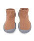 Фото #1 товара Toddler First Walk Sock Shoes Lace trim - Simple Brick