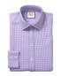 Фото #1 товара Футболка Charles Tyrwhitt Slim Fit Poplin Gingham Men's