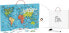 Фото #2 товара Viga Toys Viga 2w1 Tablica Edukacyjna z Magnetyczną Mapą Świata