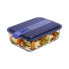 Фото #4 товара Герметичная коробочка для завтрака Luminarc Easy Box Синий Cтекло (6 штук) (1,97 l)