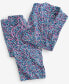 ფოტო #8 პროდუქტის Women's 2-Pc. Notched-Collar Cropped Pajamas Set