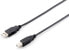 Equip USB 2.0 Type A to Type B Cable - 5.0m - Black - 5 m - USB A - USB B - USB 2.0 - Male/Male - Black