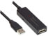 Good Connections GC-M0132 - 10 m - USB A - USB A - USB 2.0 - 480 Mbit/s - Black