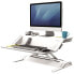Фото #2 товара Fellowes Lotus Sit-Stand Workstation – White - White - 10 - 442 mm - 15.8 kg - 2.2 kg - 13.6 kg - China