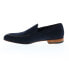 Фото #9 товара Bruno Magli Nunzio MB2NUNN1 Mens Blue Suede Loafers & Slip Ons Casual Shoes