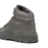 Фото #3 товара Puma Rebound Abrupt 39746802 Mens Gray Leather Lifestyle Sneakers Shoes