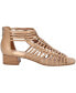 ფოტო #3 პროდუქტის Women's Holden Block Heeled Strappy Sandals