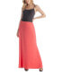 Фото #4 товара Women's Elastic Waist Dressy Maxi Skirt