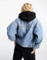 Фото #4 товара Levi's trucker denim jacket in mid wash blue