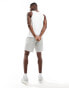 ASOS DESIGN heavyweight vest with square neck in white