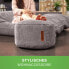 Фото #2 товара Sitzsack-Hocker Pouf "Cord" 45x25cm