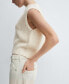 Фото #5 товара Women's Chunky-Knit Vest