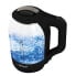 Фото #1 товара Электрический чайник Esperanza Kettle EKK025K Black Multicolour Glass Plastic 1500 W 1,7 L