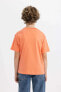 Erkek Çocuk T-shirt B6165a8/og603 Coral