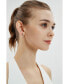 ფოტო #2 პროდუქტის Adara Cubic Zirconia Hoop Earrings