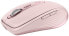 Фото #1 товара Logitech MX Anywhere 3 Compact Performance Mouse - Right-hand - Laser - RF Wireless + Bluetooth - 4000 DPI - Pink