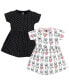 ფოტო #1 პროდუქტის Baby Girls Cotton Dresses, Bonjour