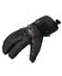 Фото #2 товара Mens Waterproof Snow Gloves Zipper Pockets Winter Sport Mittens